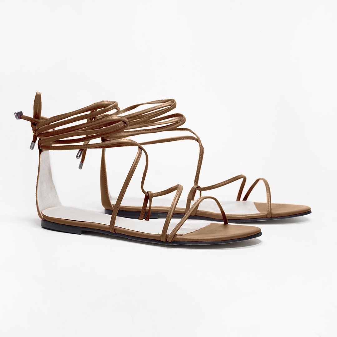Cicy Camel Sandals