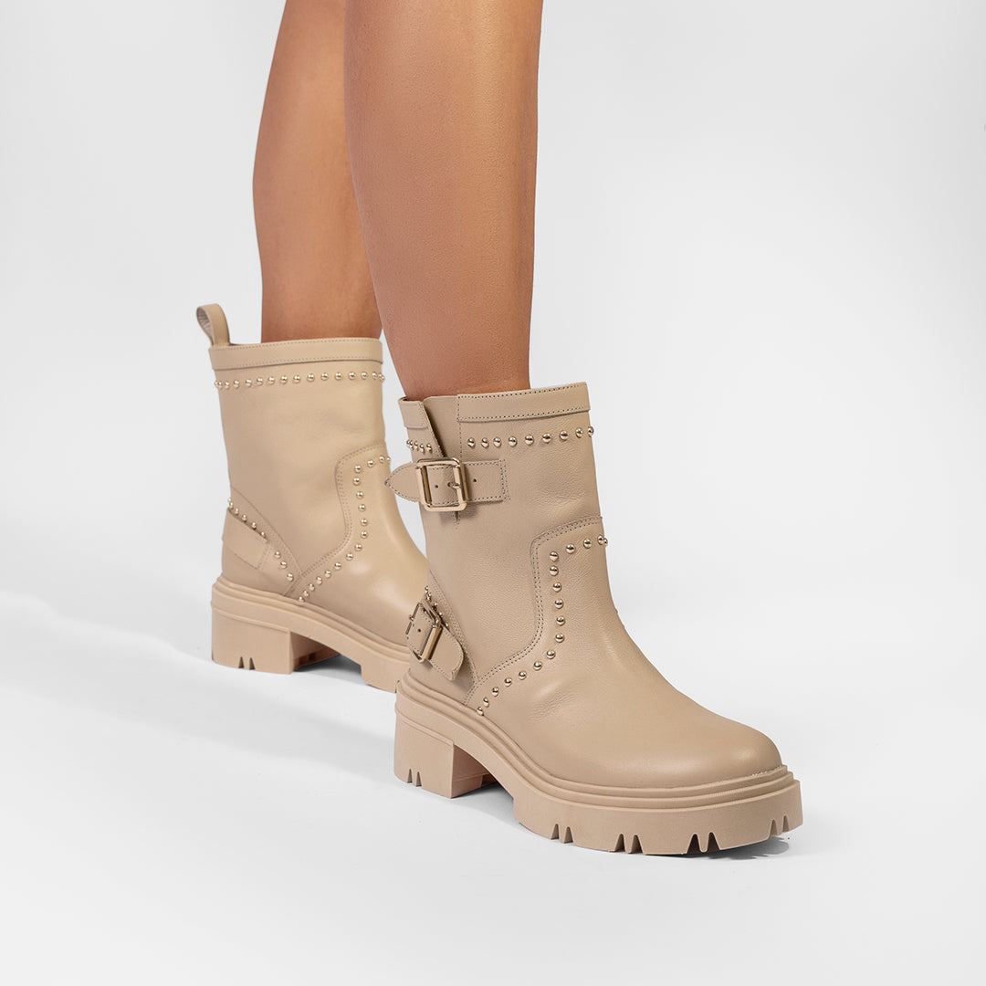 Alisson Beige Boots