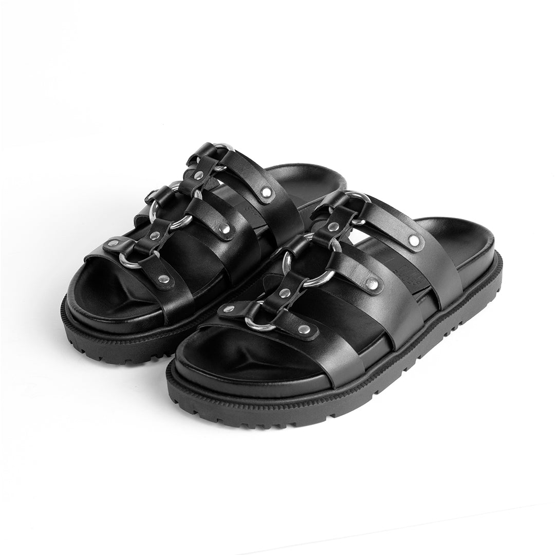 Angie Black Sandals