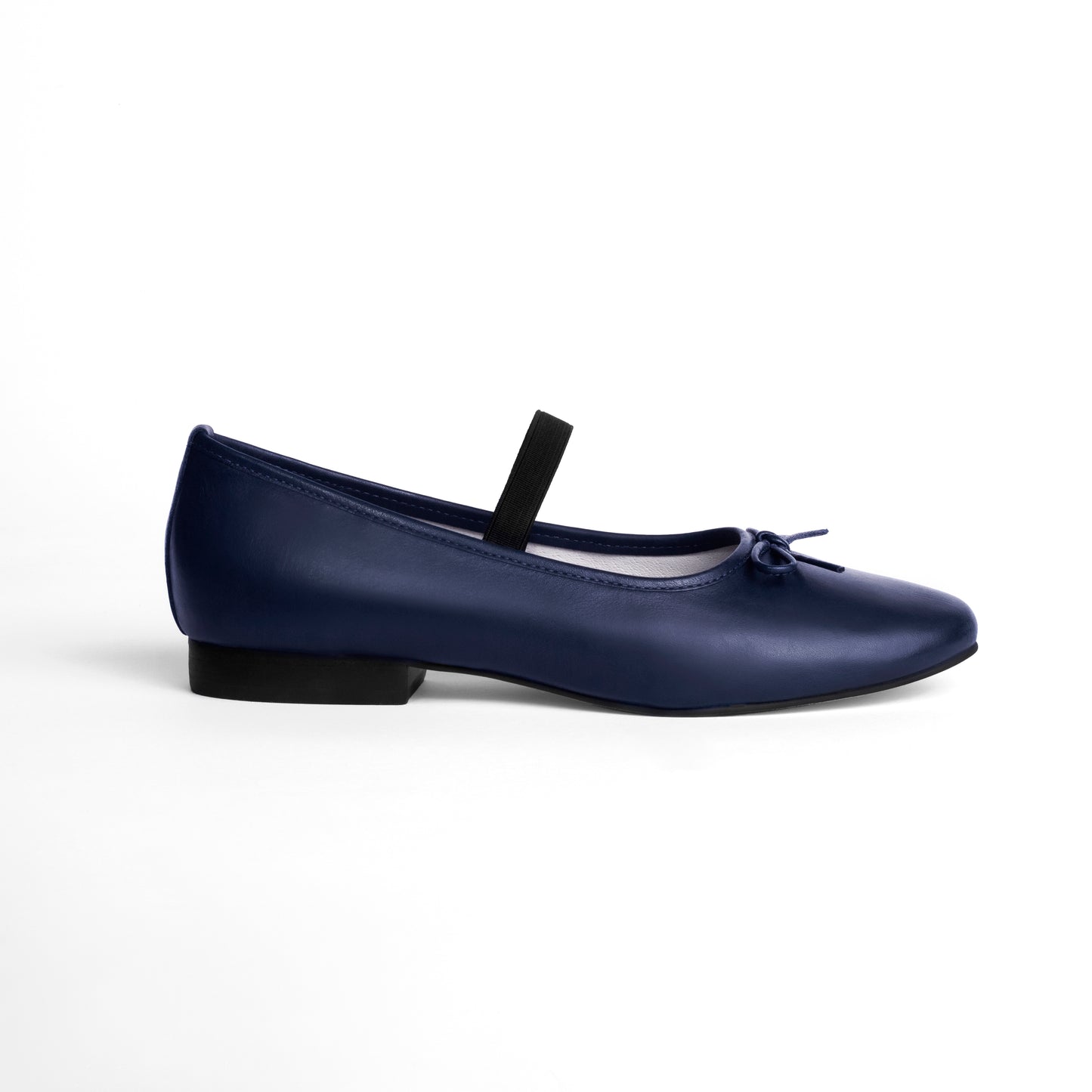 ballet navy blue ballerinas
