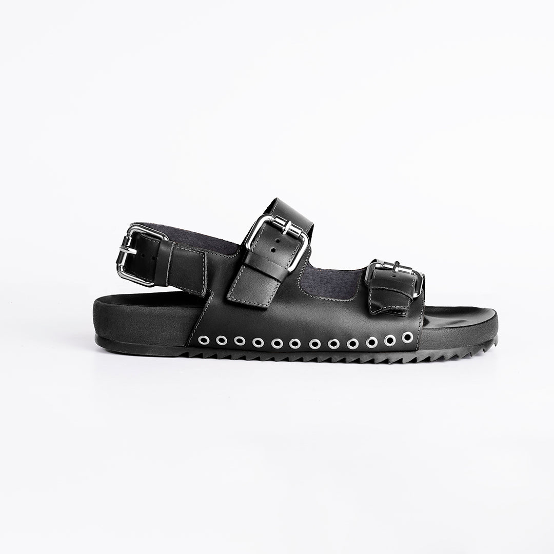 Cassandra Black Sandals