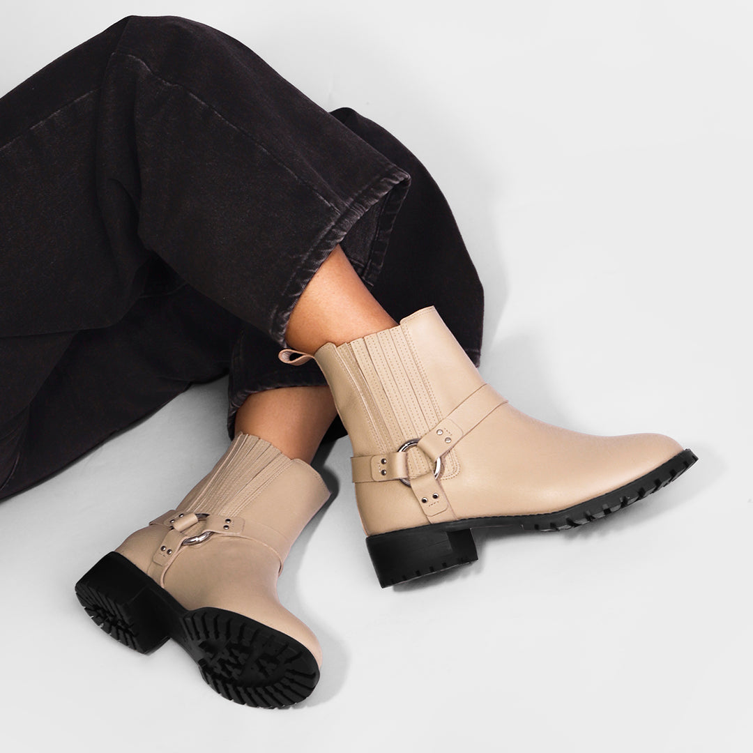 Estocolmo Beige Boots
