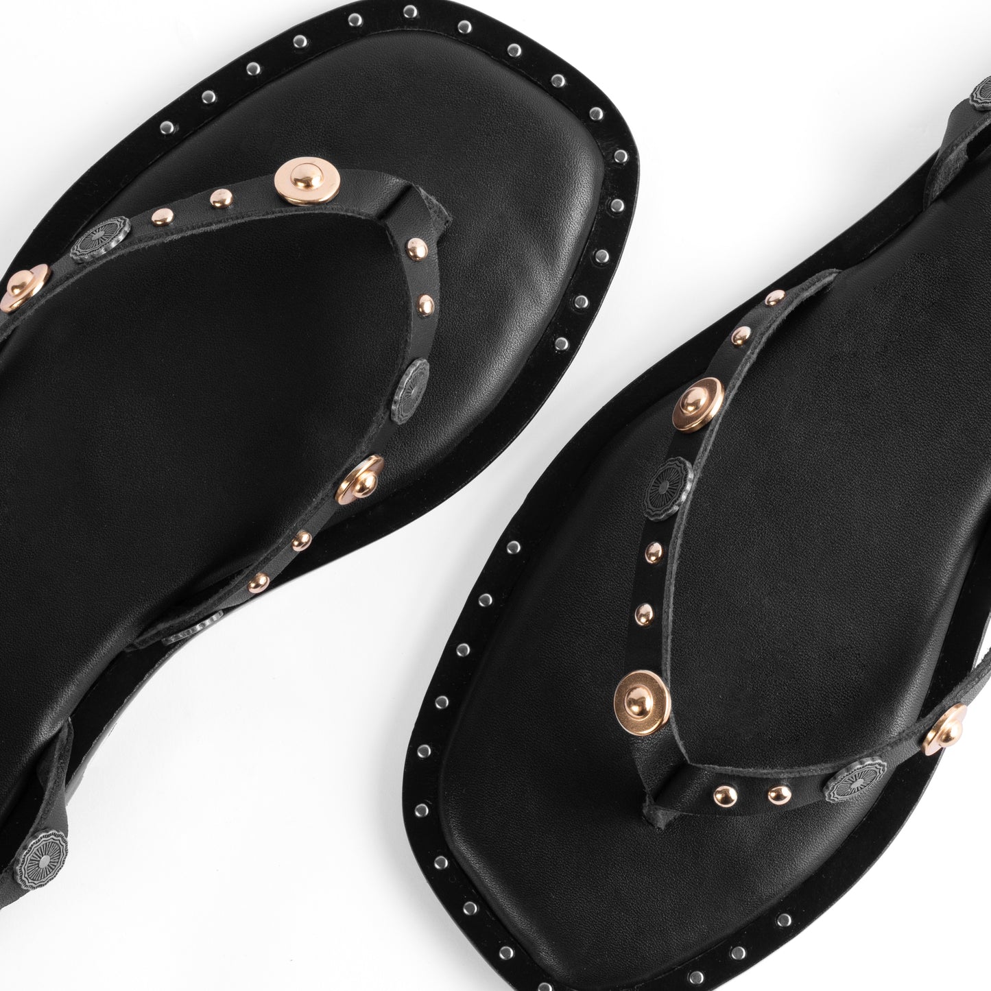 Fabiola Black Sandals