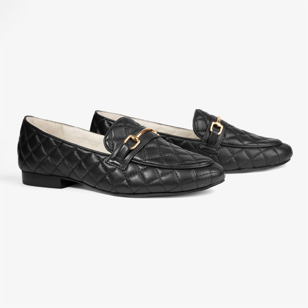 jenna black loafers