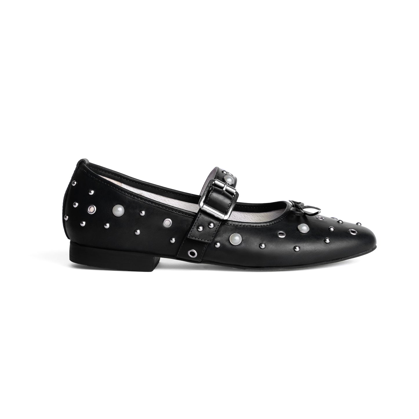 Juliana Black Ballerinas