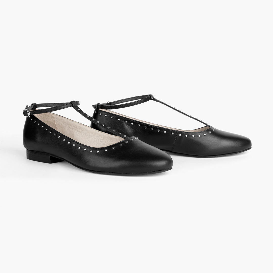 Larissa Black Ballerinas