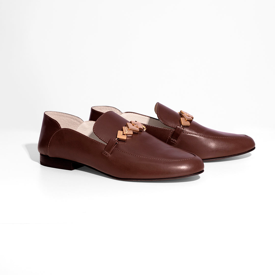 Leo Coffee Loafers