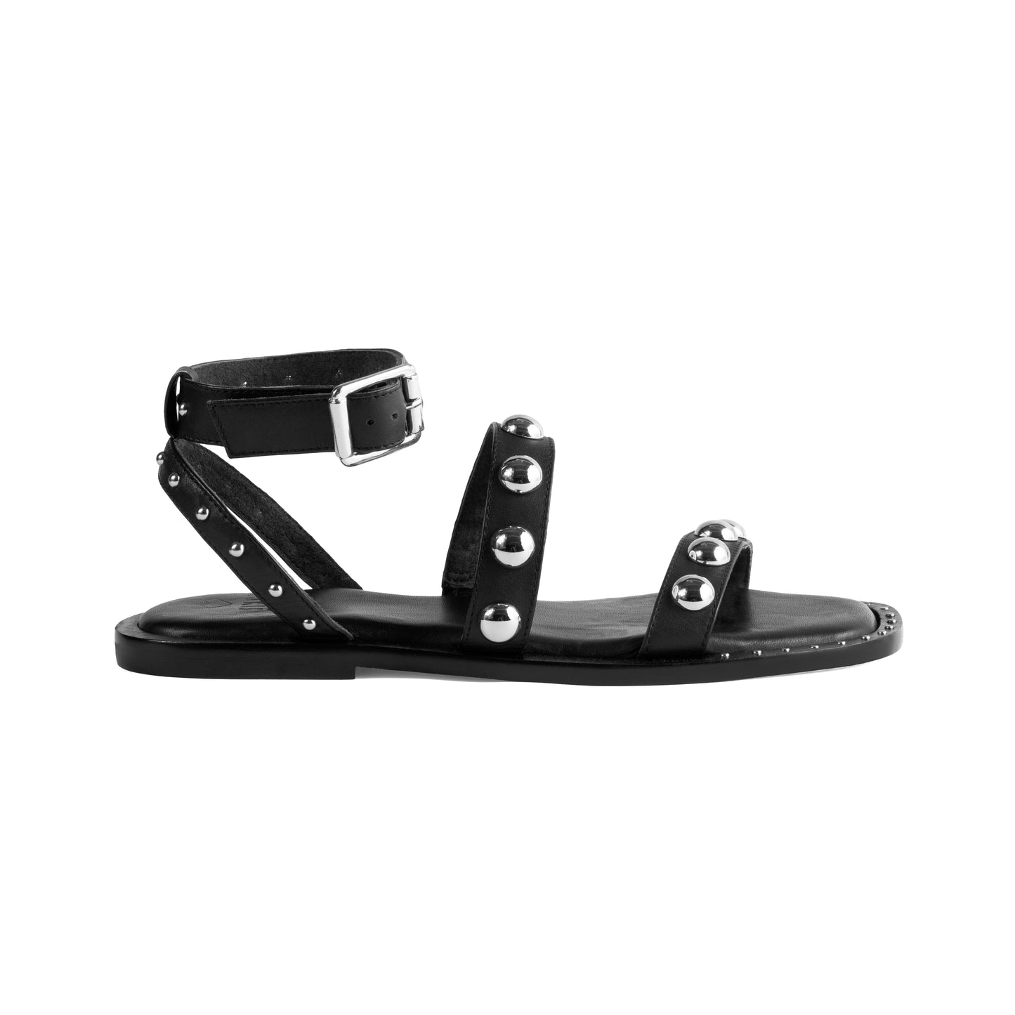 Manuela Black Sandals