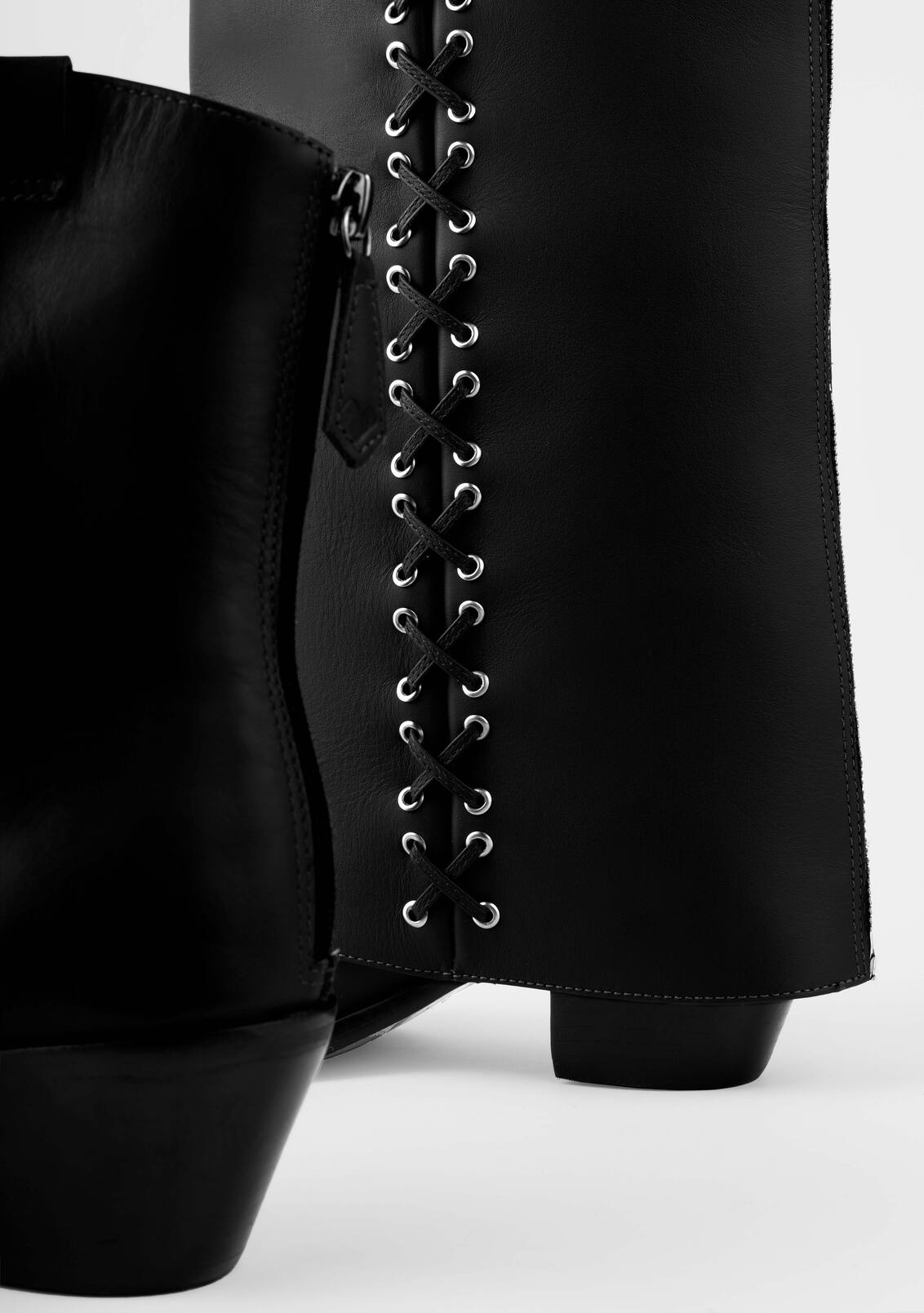 Silvia Black Boots
