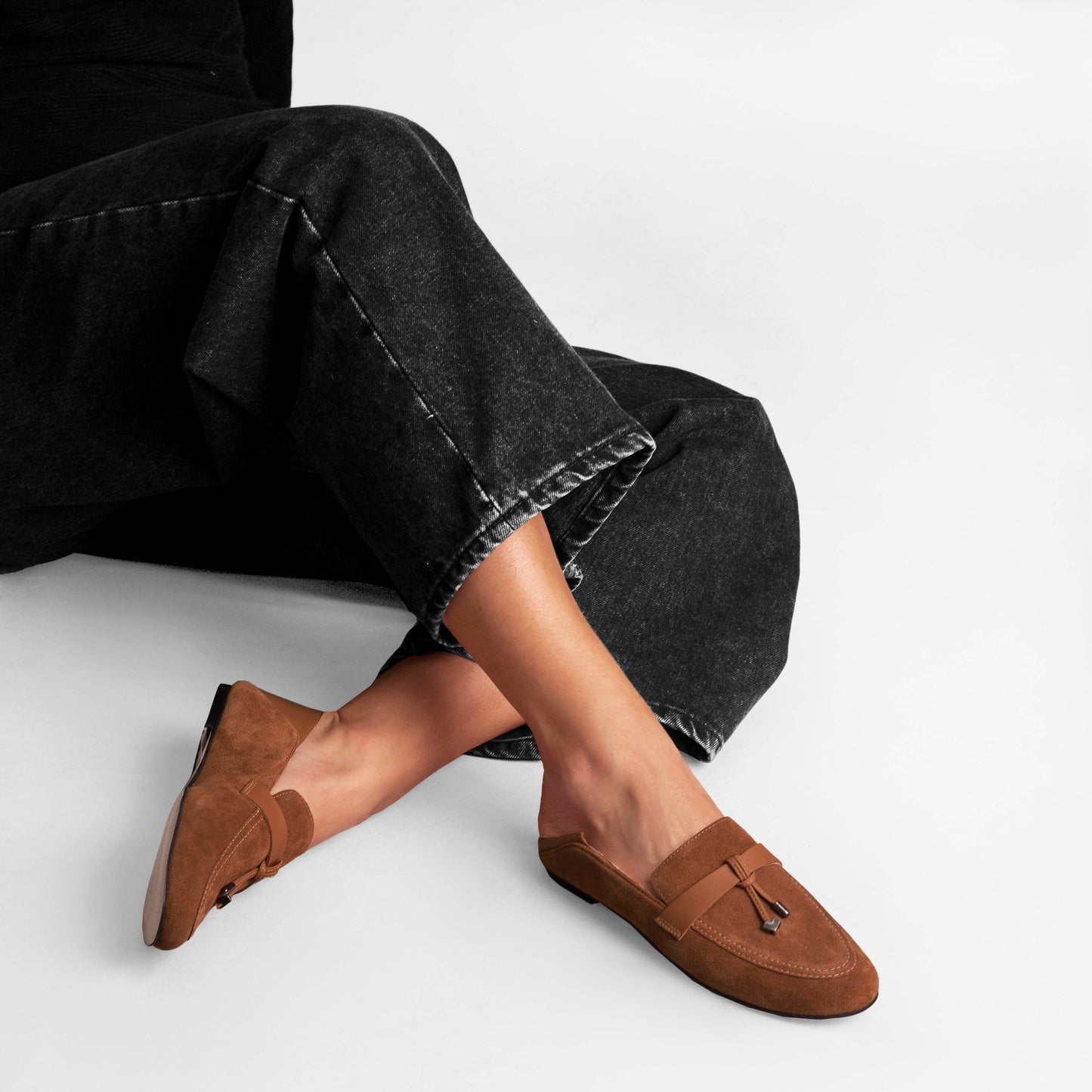 Vinci Shoes Beatriz Full Cappuccino Loafers