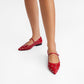 Lily Red Ballerinas