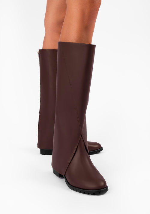 Alexandra Coffee Boots