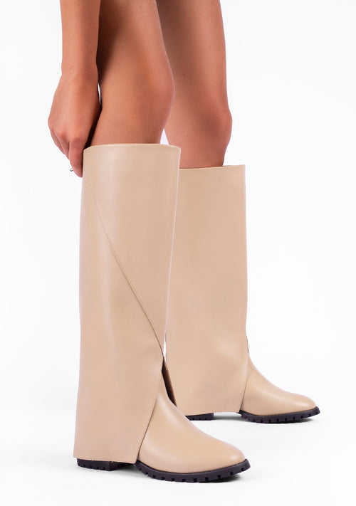 Botas Alexandra Beige