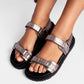 Megan Studded Onix Sandals