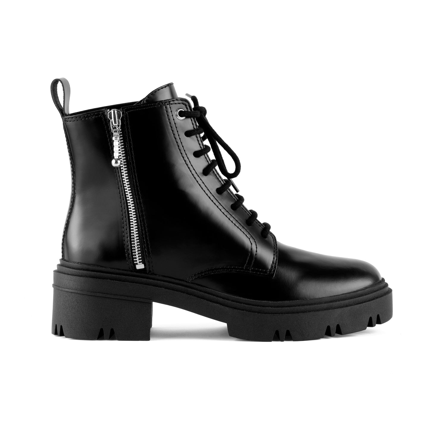 Oregon Black Combat Boots