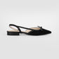 Abigail Black Ballerinas