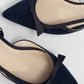 Abigail Navy Blue Ballerinas