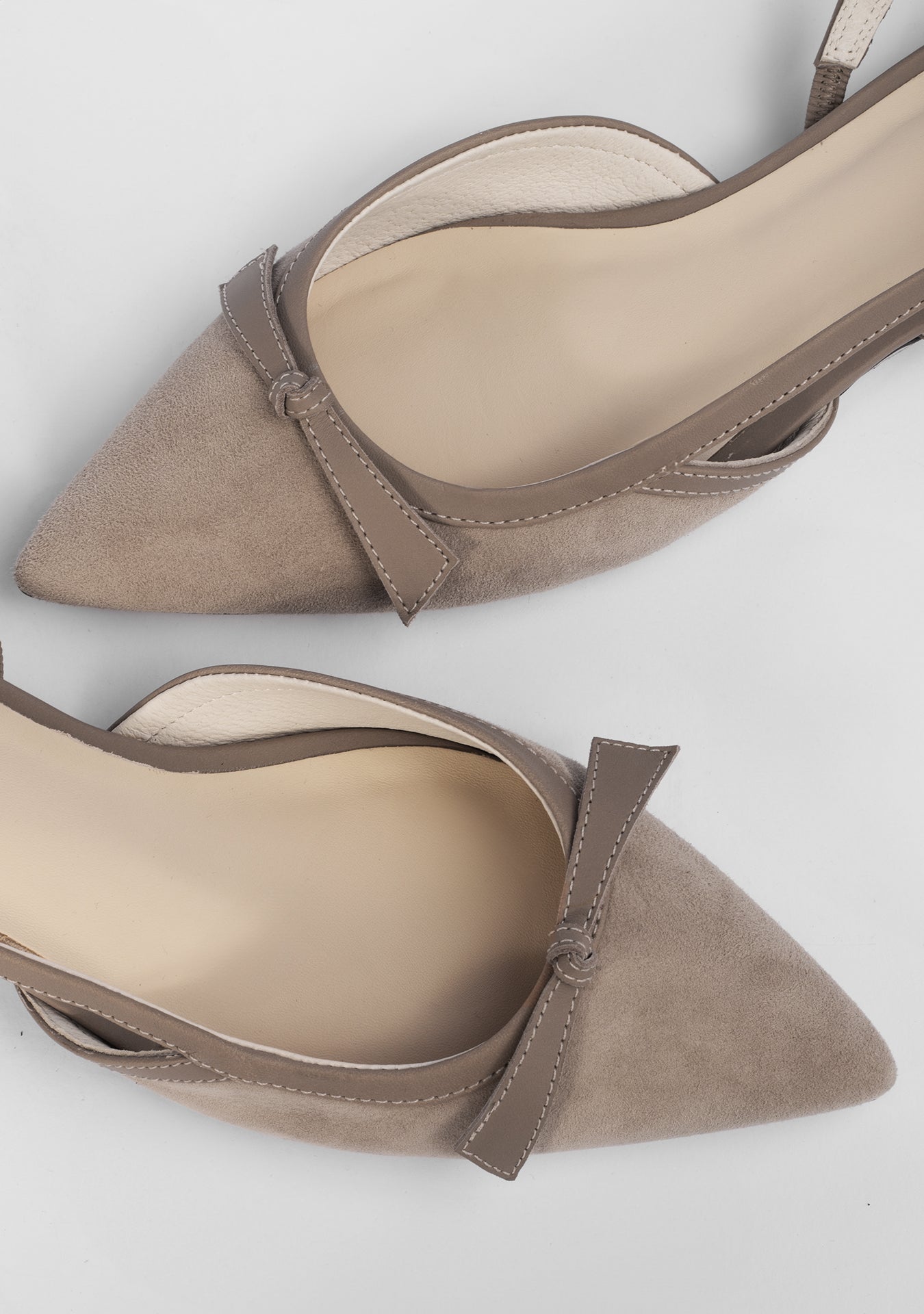 Abigail Greige Ballerinas