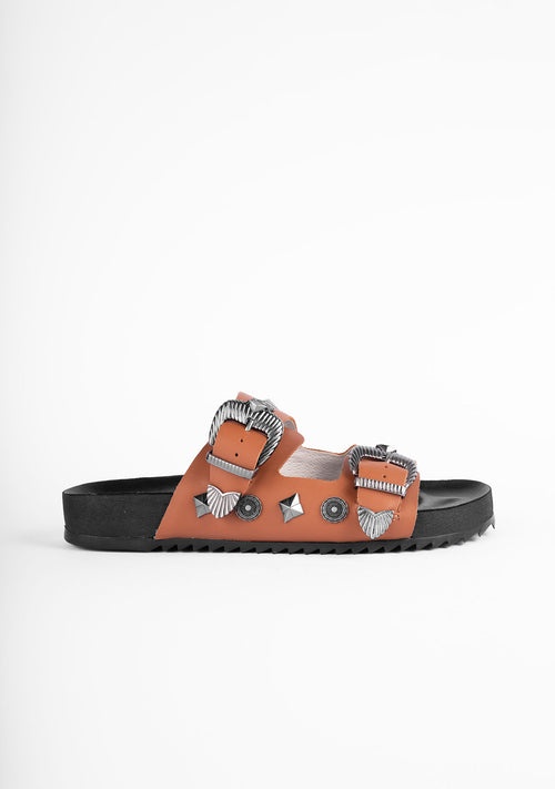 Alda Camel Sandals