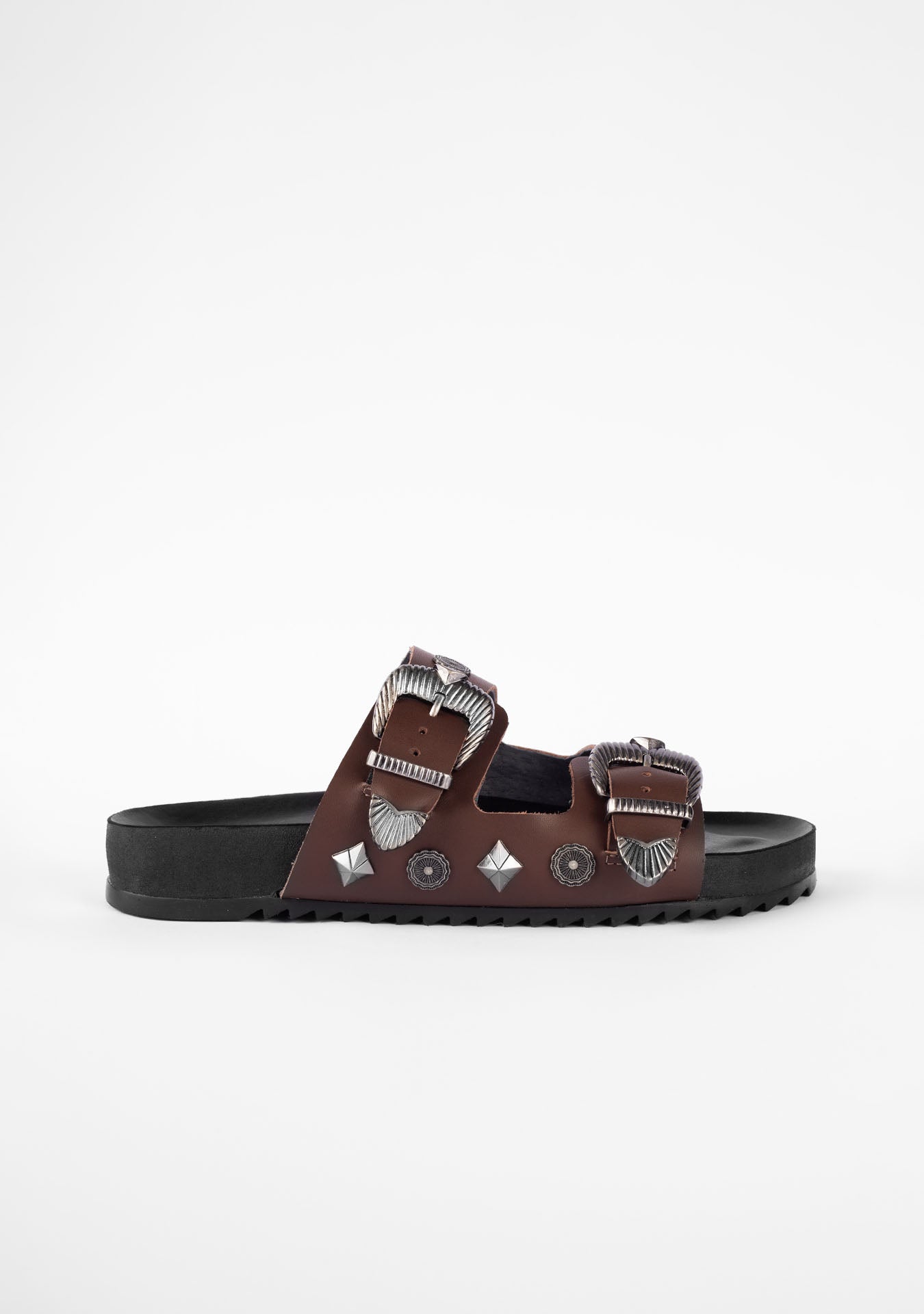 Alda Coffee Sandals