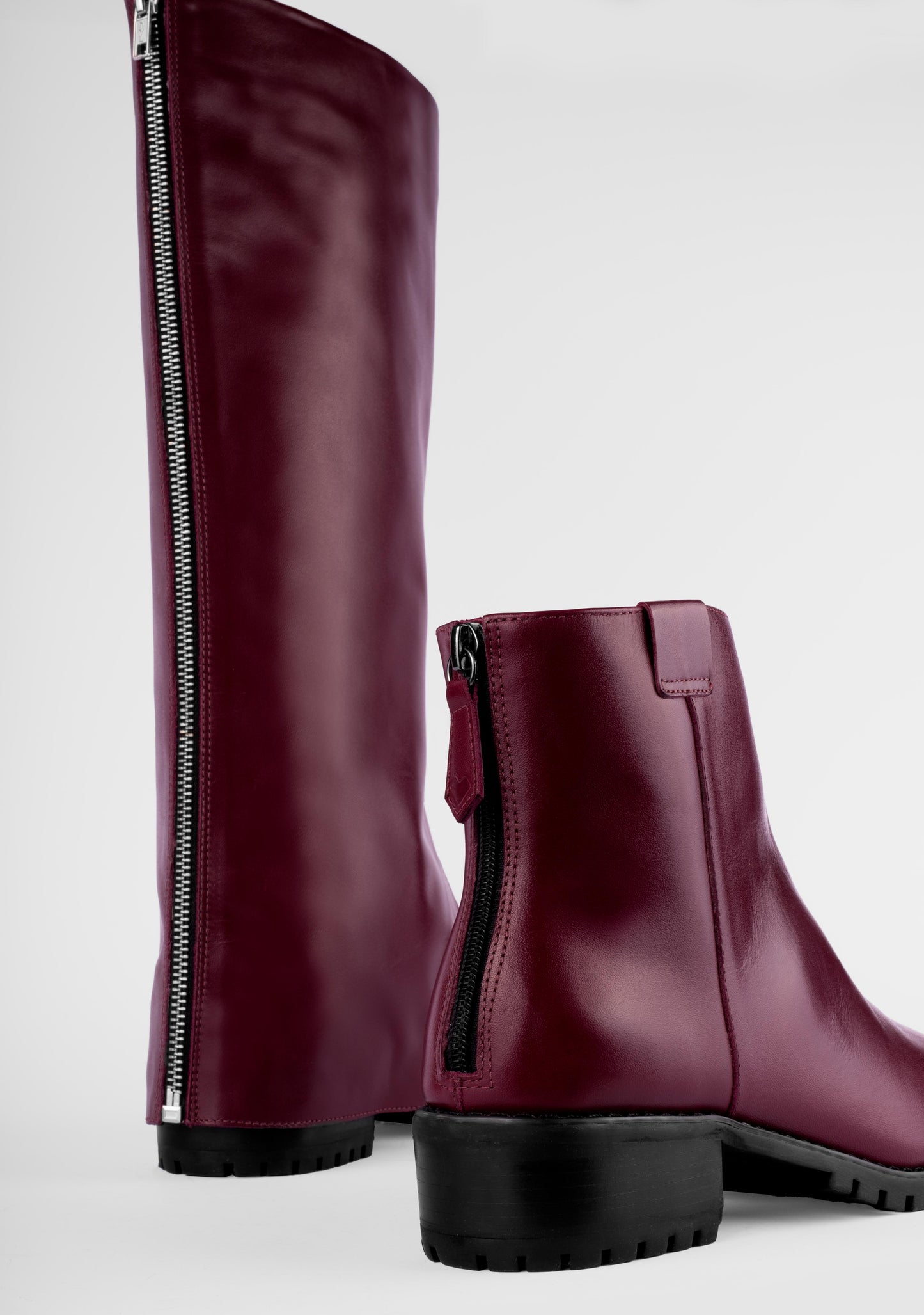 Alexandra Wine Boots