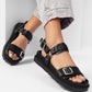 Alicia Black Sandals