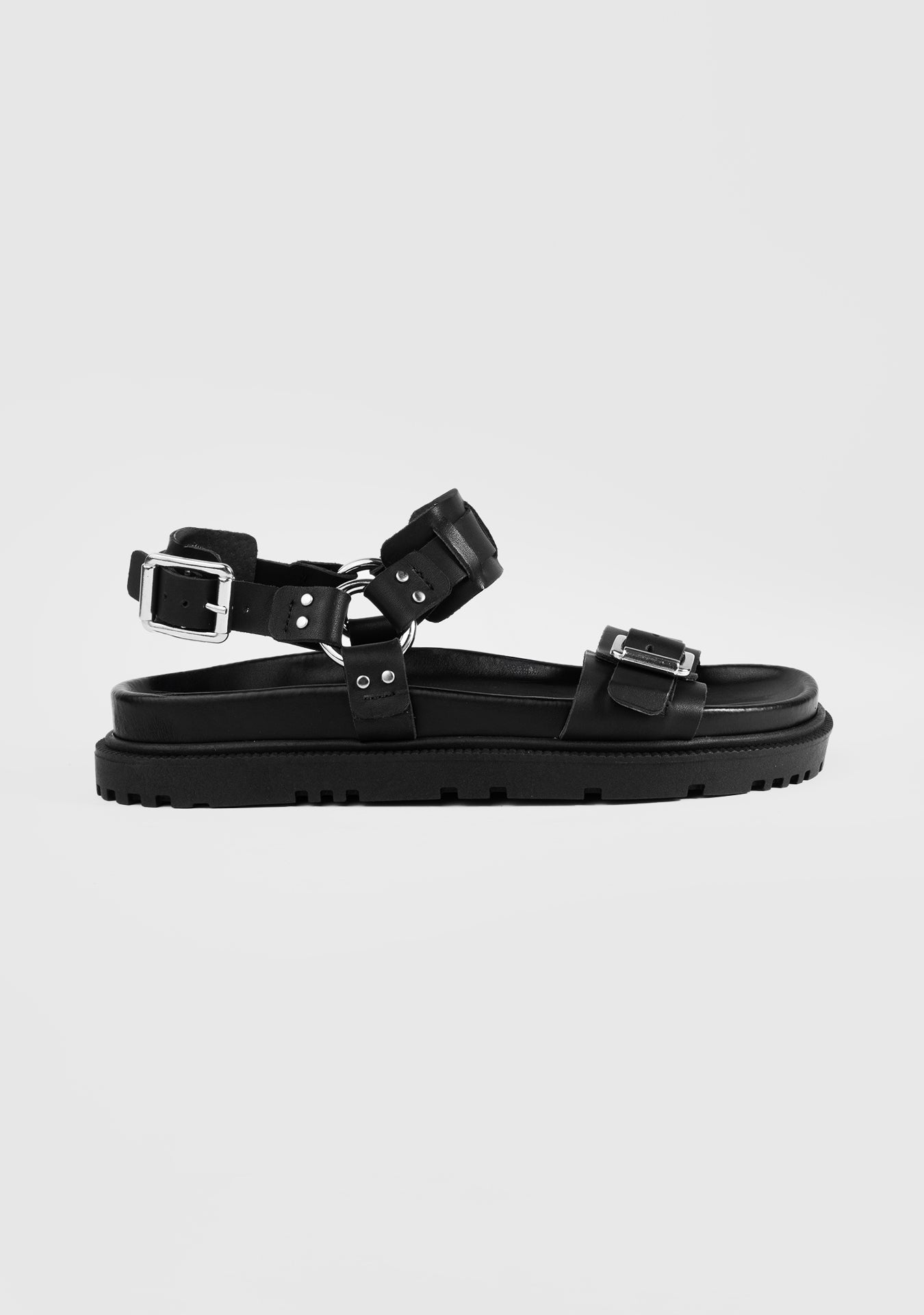 Alicia Black Sandals