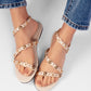 Amalfitana Vanilla Sandals