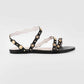 Amalfitana Black Sandals