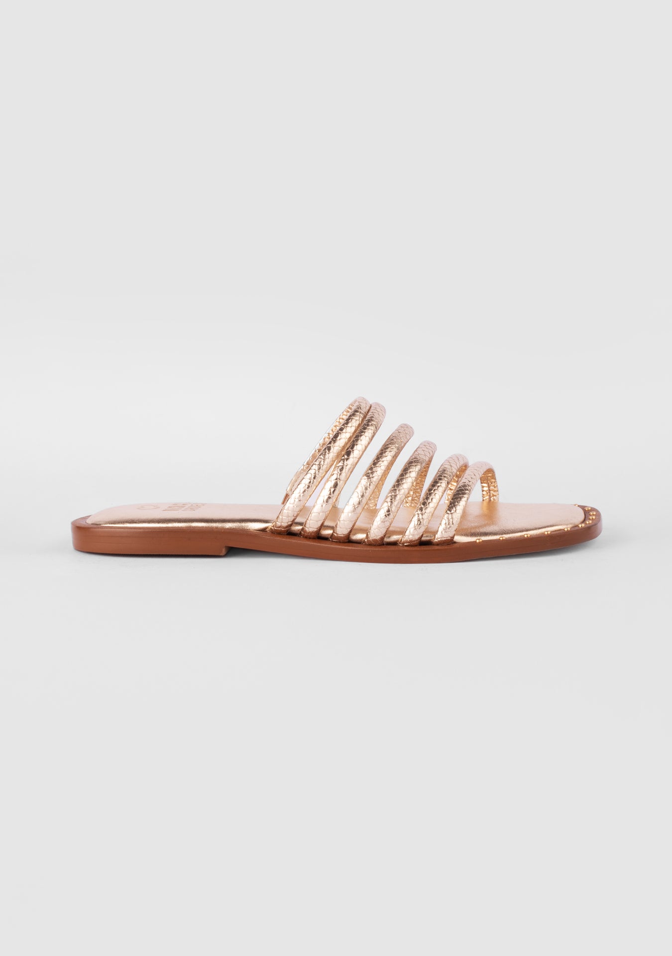 Analu Snake Gold Sandals