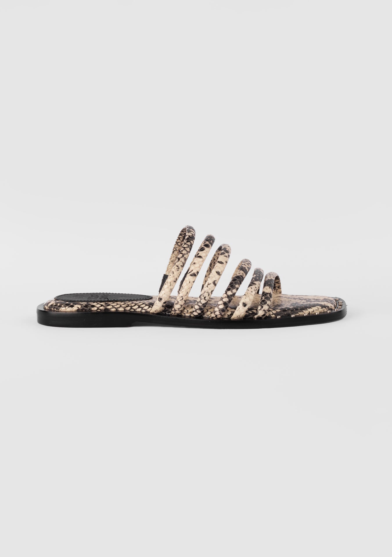 Analu Snake Print Sandals