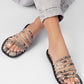 Analu Snake Print Sandals