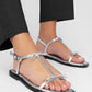 Arabella Silver Sandals