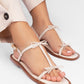 Arabella Vanilla Sandals