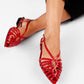 Bibiana Red Ballerinas