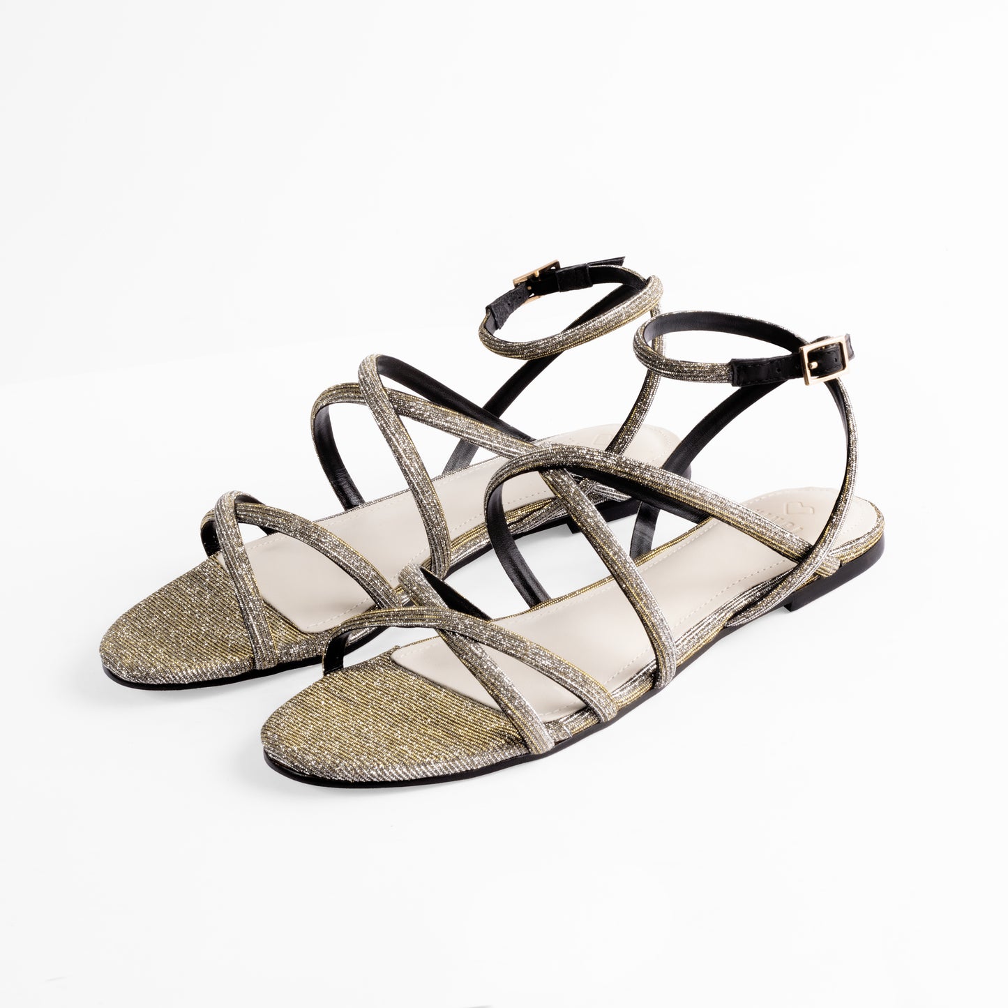 Carla Metallic Sandals