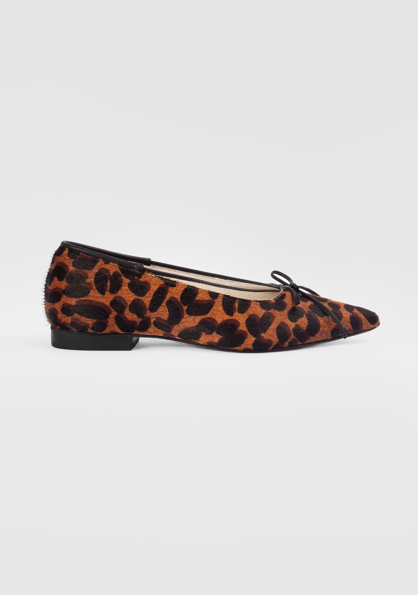 Carlota Animal Print Ballerinas