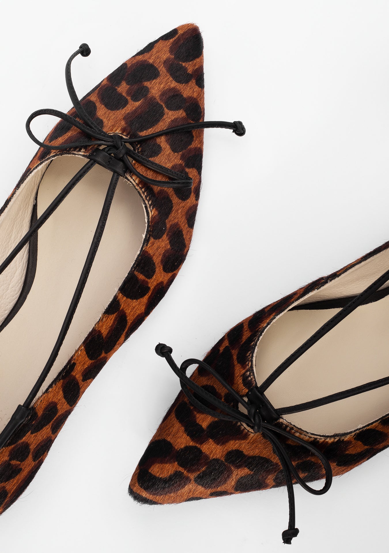 Carlota Animal Print Ballerinas