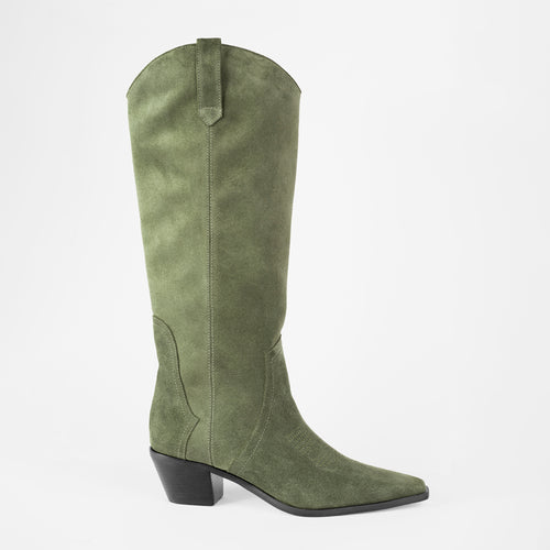 Daisy Olive Green Boots