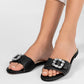 Doris Black Sandals