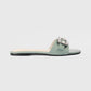 Doris Sage Sandals