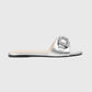 Doris Silver Sandals