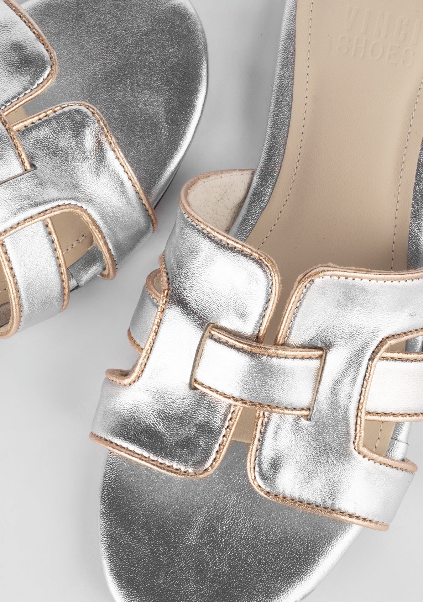 Eloise Metallic Sandals