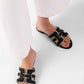 Eloise Black Sandals