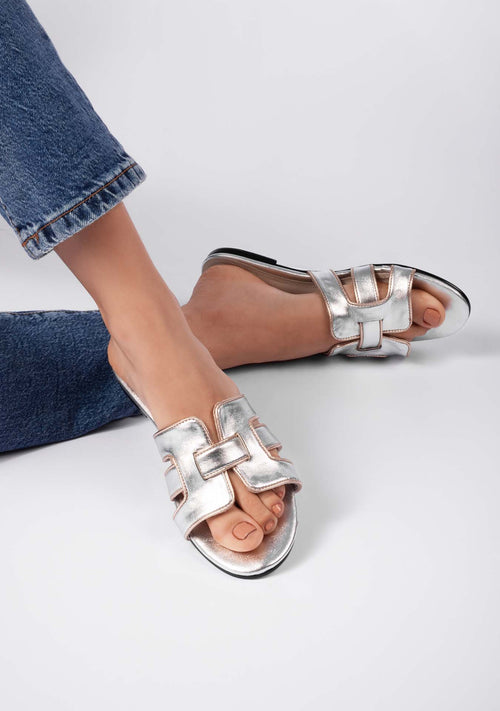 Eloise Metallic Sandals