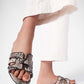 Eloise Snake Print Sandals