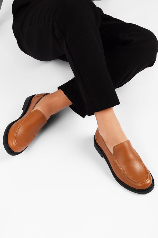 Eva Camel Loafers