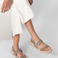 Flora Greige Sandals