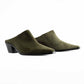 Houston Olive Green Mules