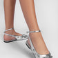 Isadora Silver Ballerinas